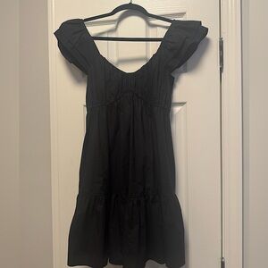 ABERCROMBIE Flutter Sleeve Mini Dress - XS Tall